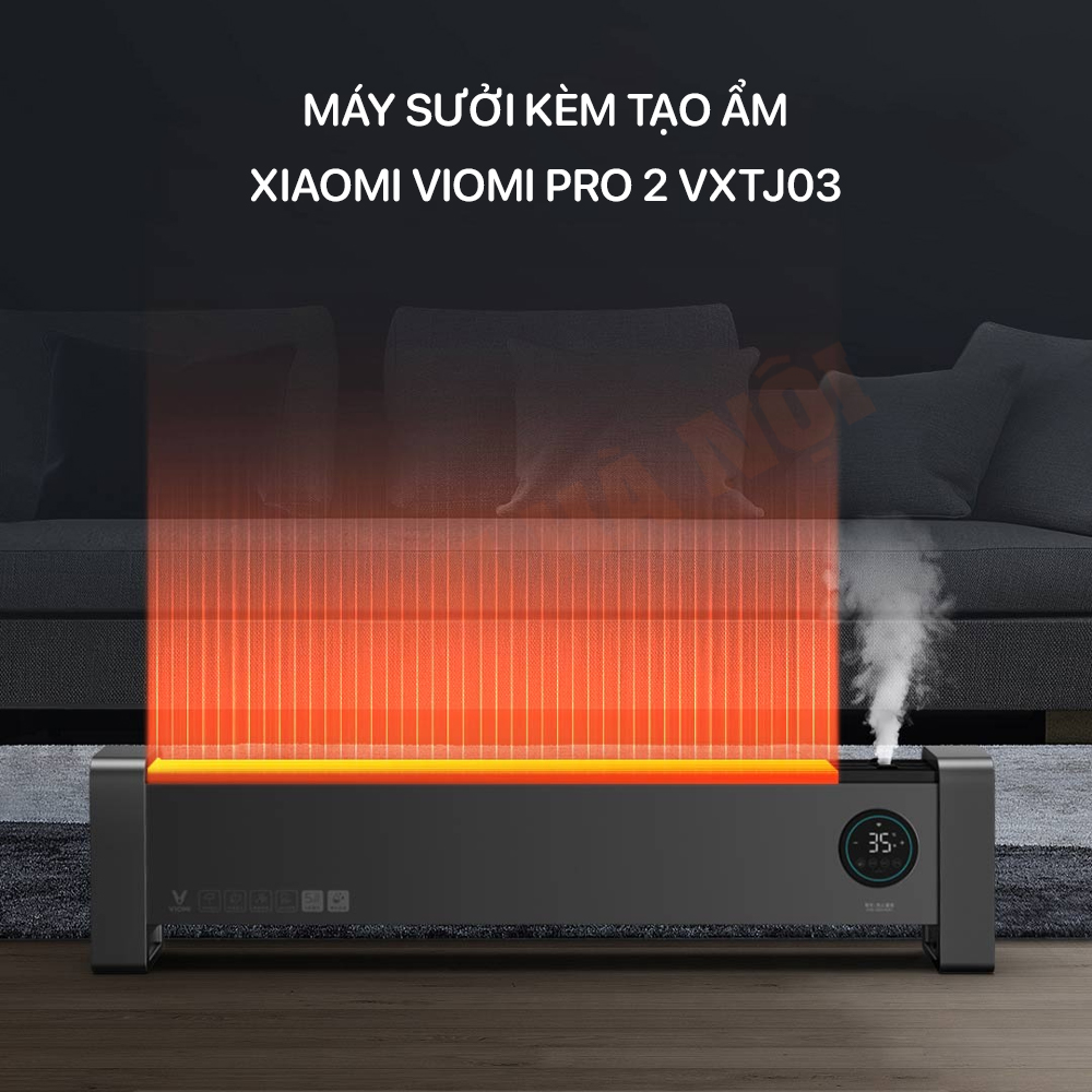 Máy Sưởi Xiaomi Viomi Pro2 VXTJ03 Kèm Tạo Ẩm, Kết Nối App Xiaomi - Main Image