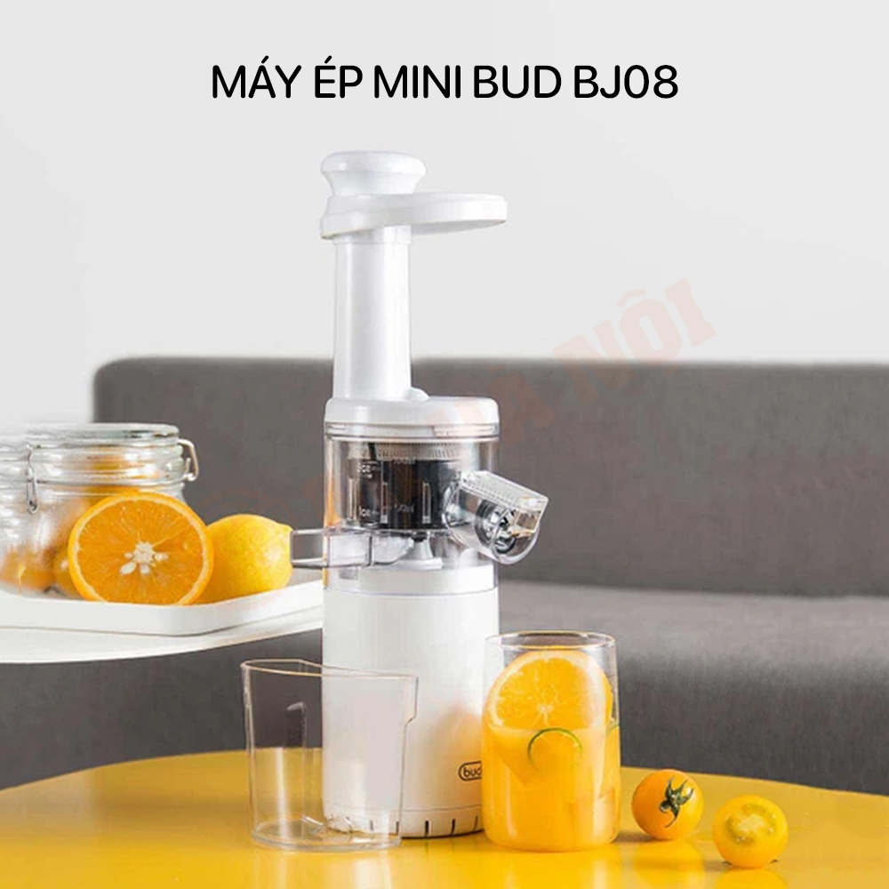 Máy ép chậm Xiaomi BUD BJ08 - Bản mini nhỏ gọn, chỉ 1.16kg