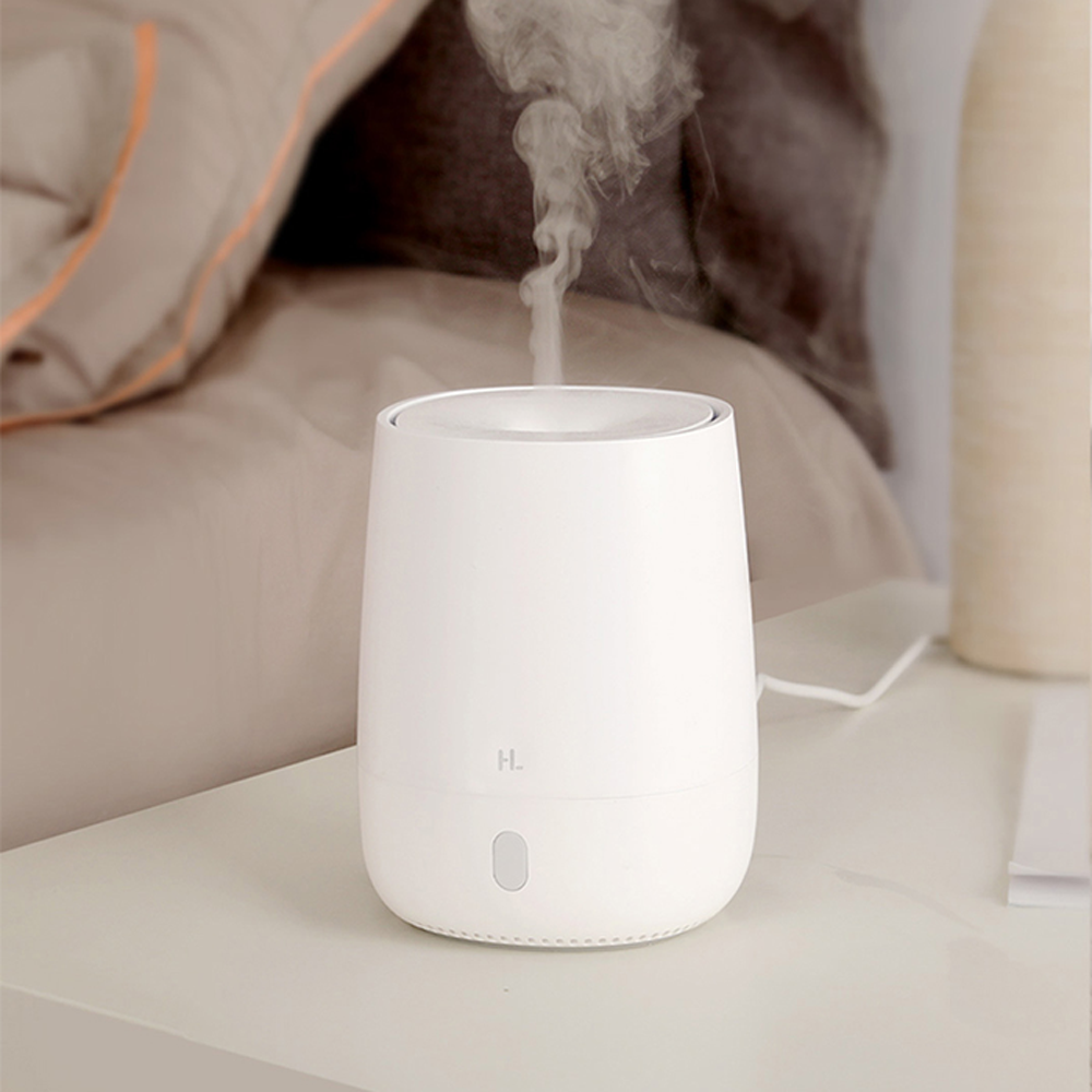 Máy phun sương tạo ẩm mini Happy Life - Đa chức năng, cảm biến khô ướt