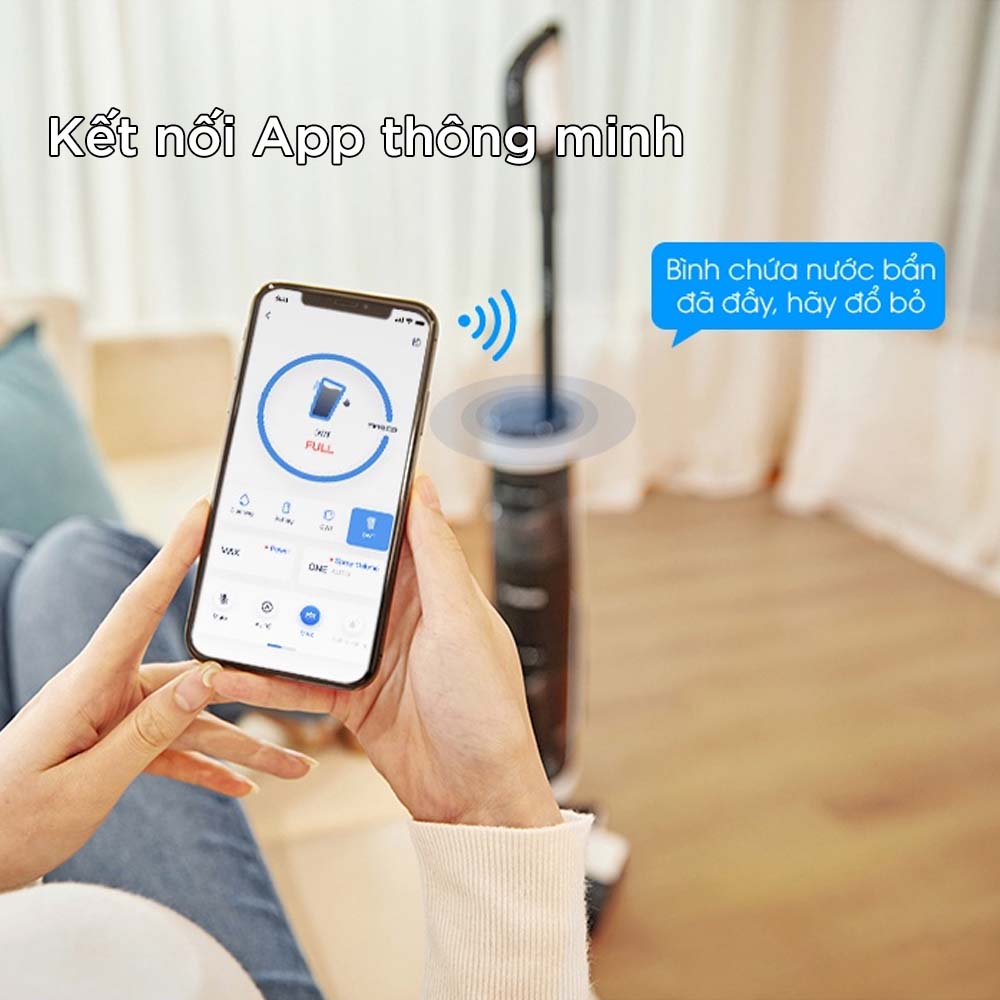 Kết nối với ứng dụng thông minh trên điện thoại