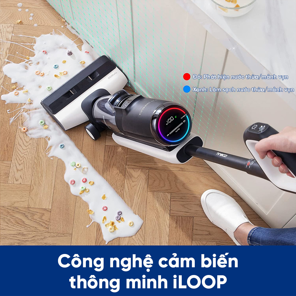 Khả năng làm sạch cao, màn hình LED sắc nét, tích hợp ứng dụng thông mình cùng nhiều tính năng ưu việt khác