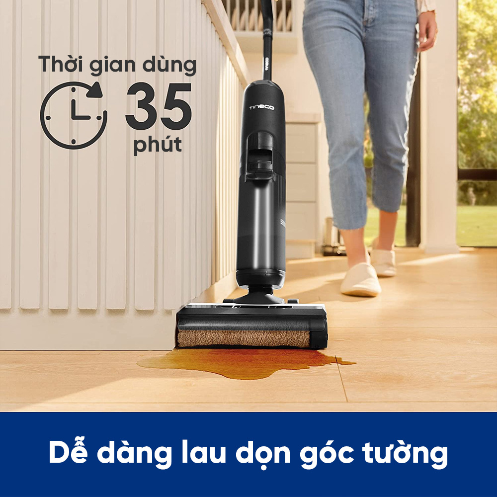 Tineco Floor One S5/ S5 pro 2 sở hữu viên pin dung lượng cao 4000mAh