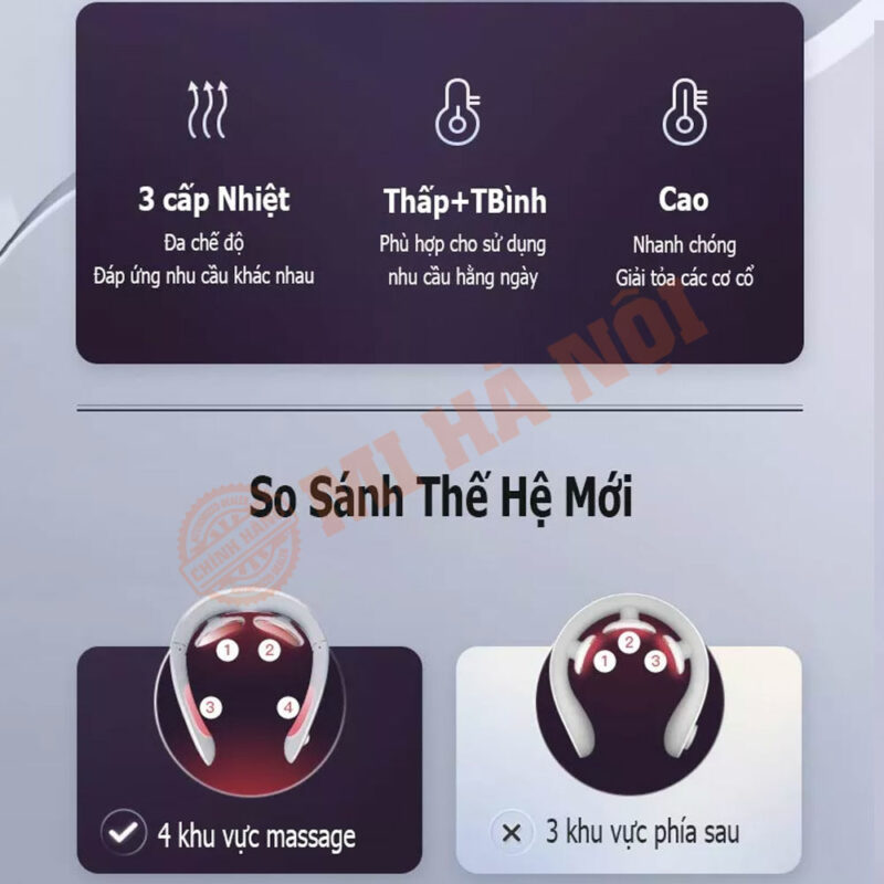 Máy massage cổ vai gáy Huawei Jeeback G6 thông minh