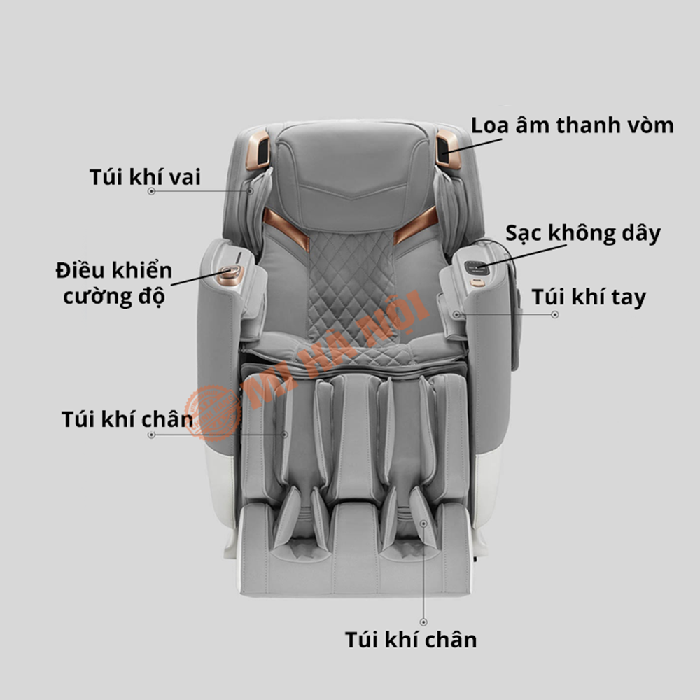 Ghế massage Joypal V1 có cấu tạo tinh tế, thông minh