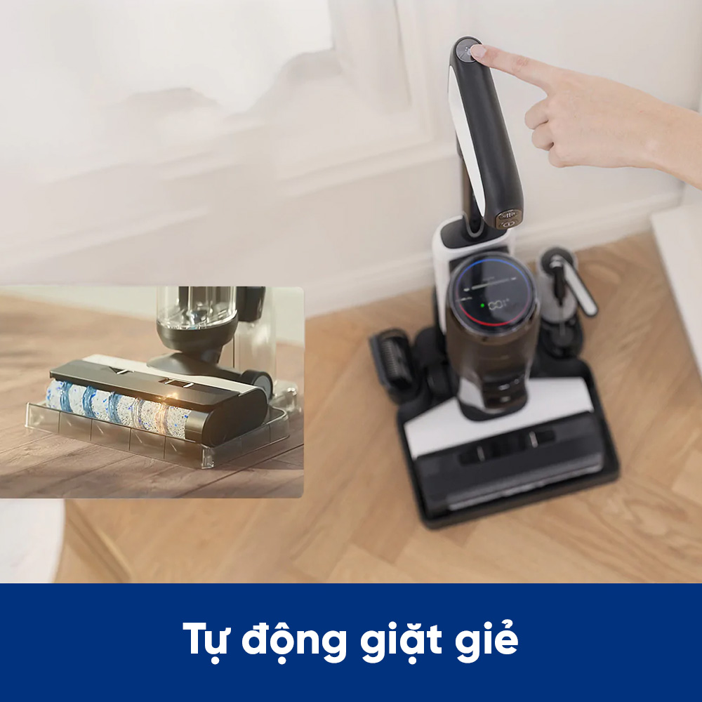 Tự làm sạch con lăn nhanh chóng