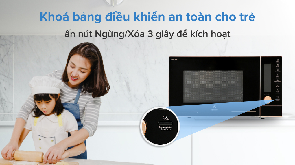 Lò vi sóng có nướng Electrolux EMG25D89GGP 25 lít (3)