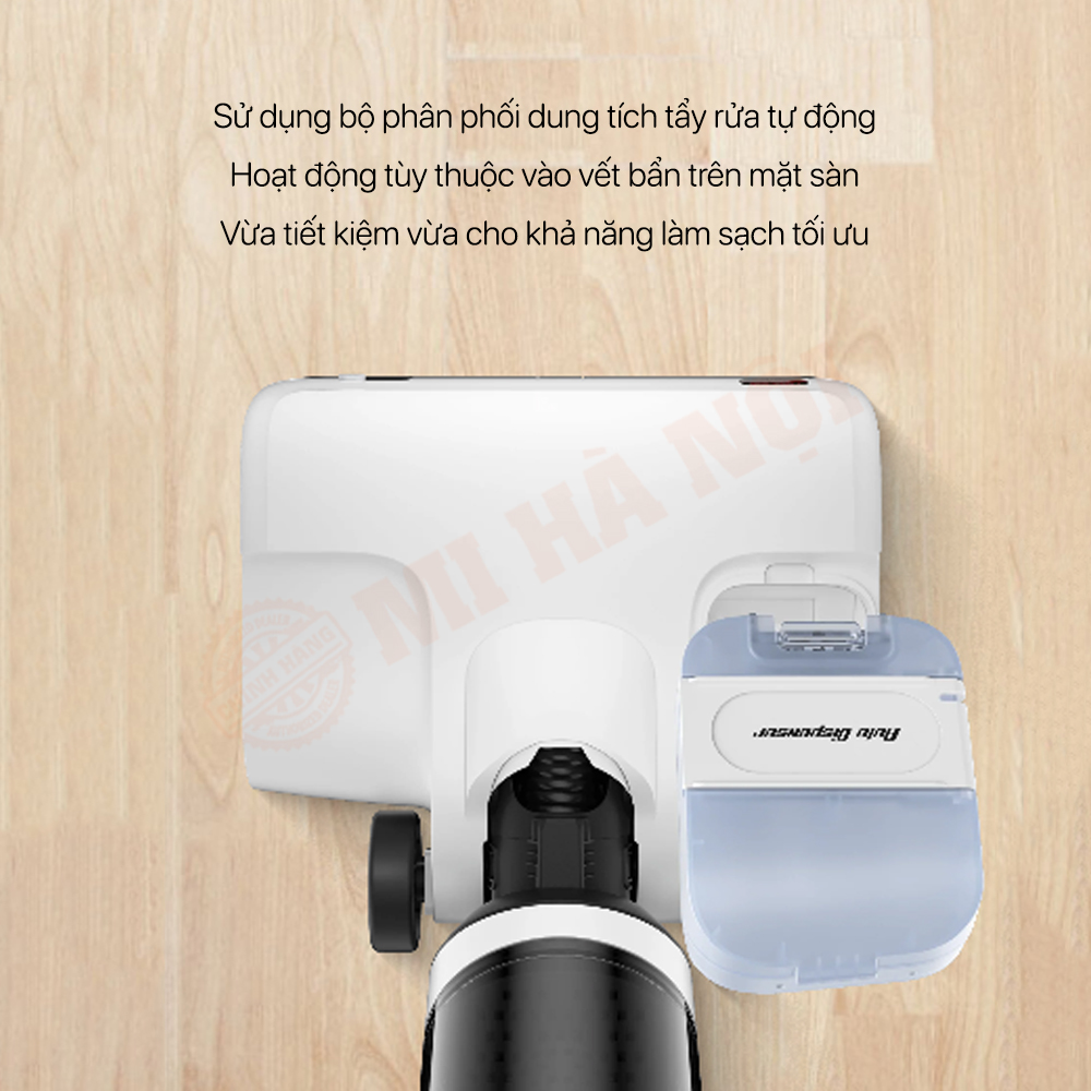 Roborock Dyad Pro có thể tự động bơm chất tẩy