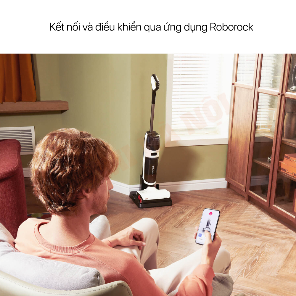 Roborock Dyad Pro có khả năng kết nối qua ứng dụng thông minh