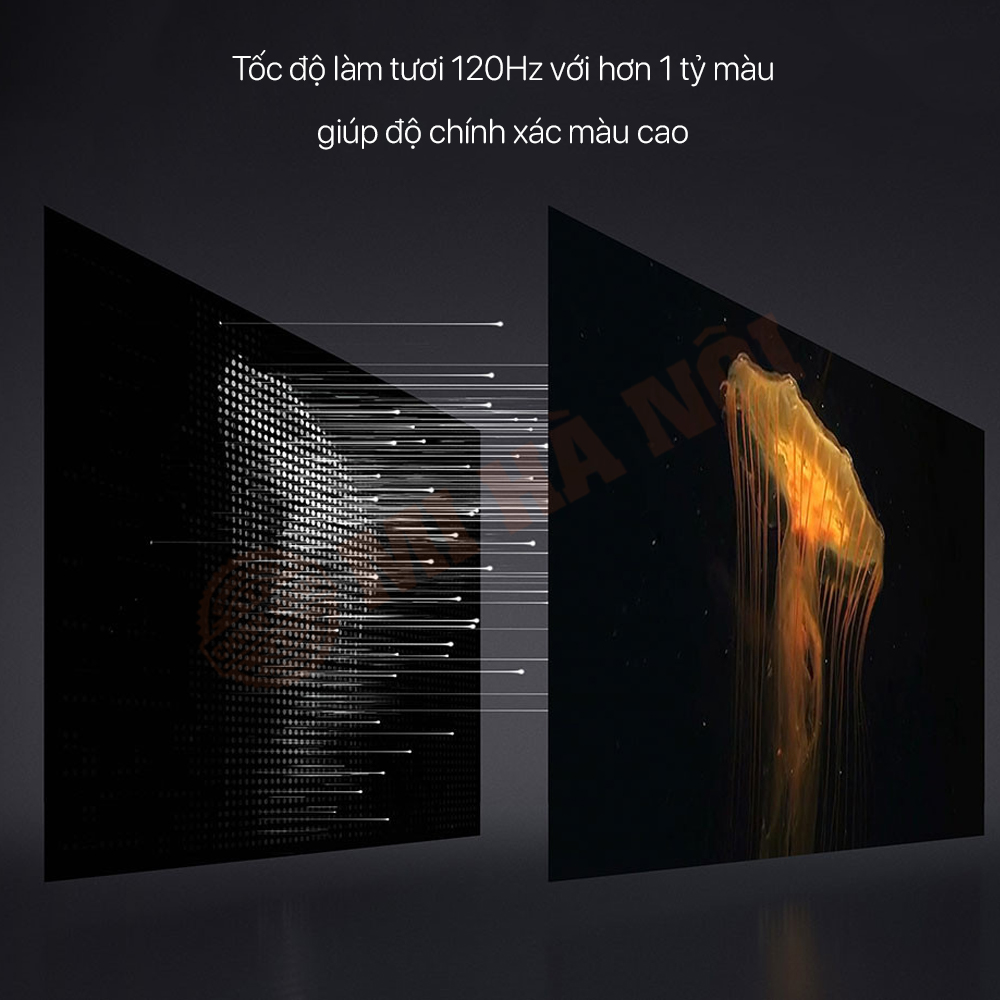 Hỗ trợ tốc độ làm tươi 120Hz với công nghệ chuyển động MEMC