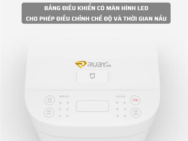 Bảng điều khiển có màn LED hiển thị thời gian