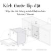 Máy rửa chén, bát Xiaomi Mijia VDW0801M 8 Bộ