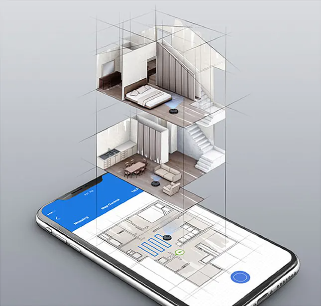 Robot hút bụi Deebot N8 Pro Multi-floor mapping